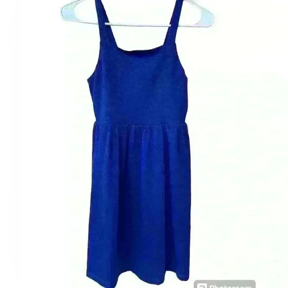 NWT copper key royal blue dress with bow size M 7-8 years - Picture 1 of 8